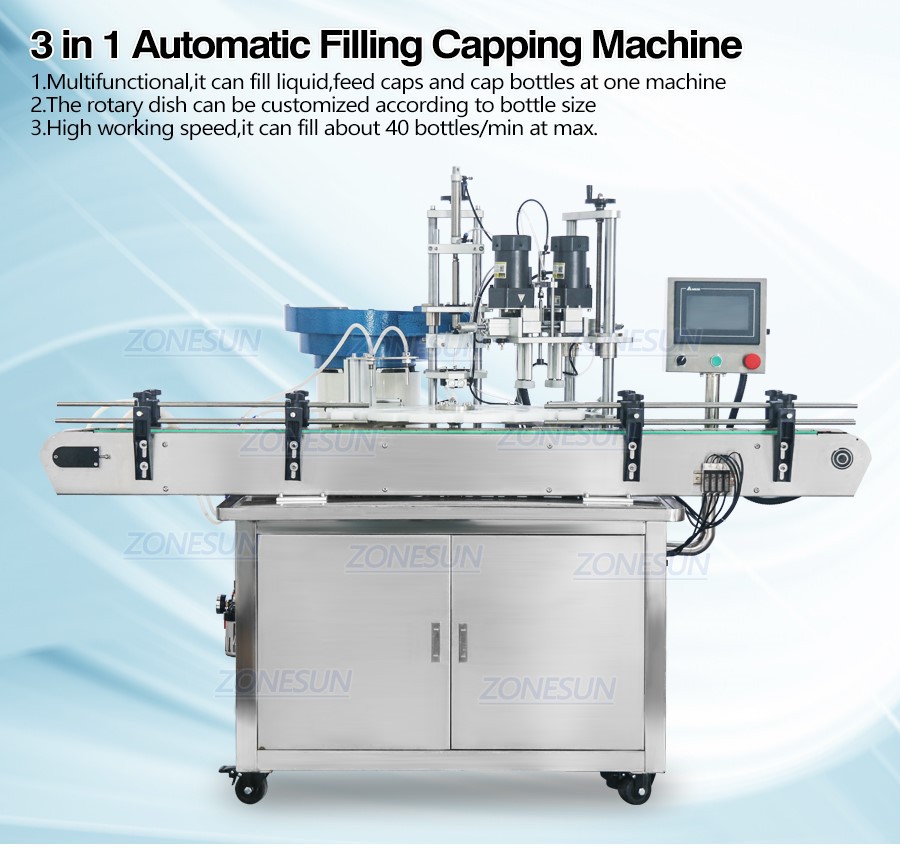 Essential Oil Filling And Capping Machine