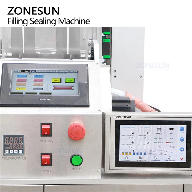 PLC control panel
