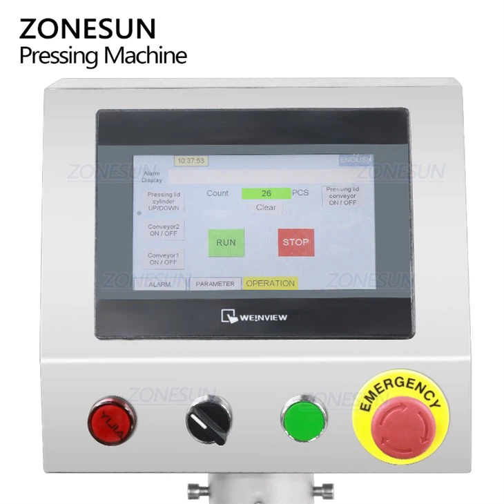 PLC control panel