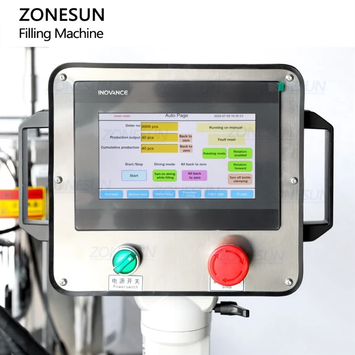PLC control panel
