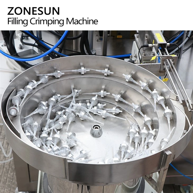 Vibrating Cap Feeding System