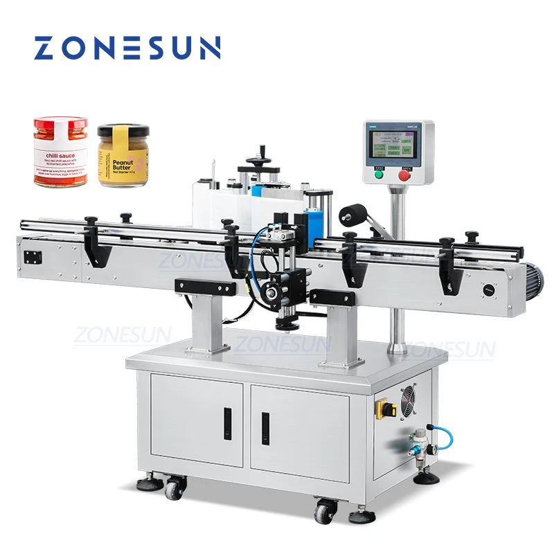 Automatic Honey Jar Labeling Machine