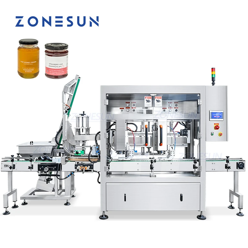 Automatic Twist Off Vacuum Capping Machine
