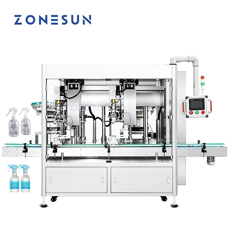 Disinfectant Spray Capping Machine For Trigger Caps