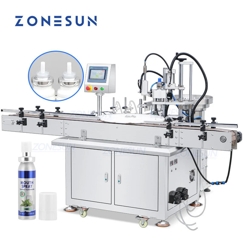 Automatic Oral Spray Filling Capping Machine