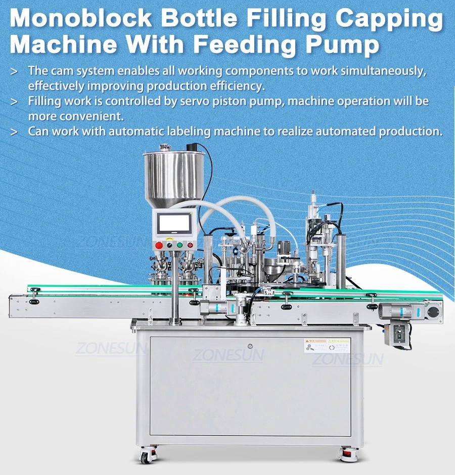 Rotary Automatic Paste Bottle Filling Capping Machine Rotary Automatic Paste Bottle Filling Capping Machine