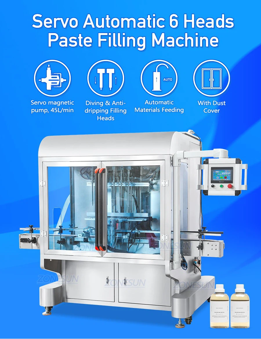 Servo Automatic Hand Soap Filling Machine Servo Automatic Hand Soap Filling Machine