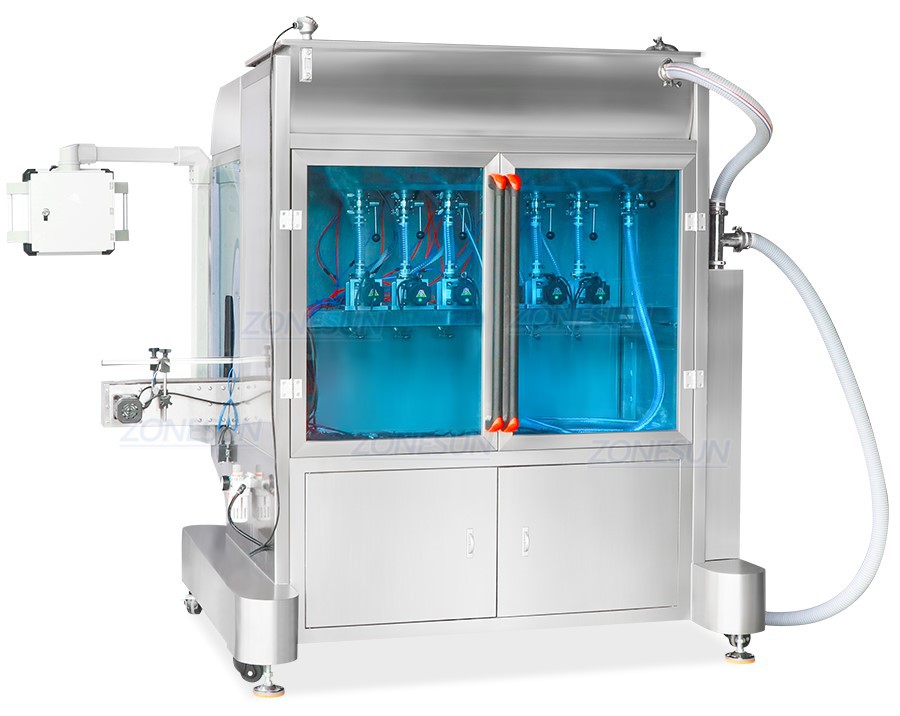 Real Shot of Servo Automatic Hand Soap Filling Machine-2 Real Shot of Servo Automatic Hand Soap Filling Machine-2