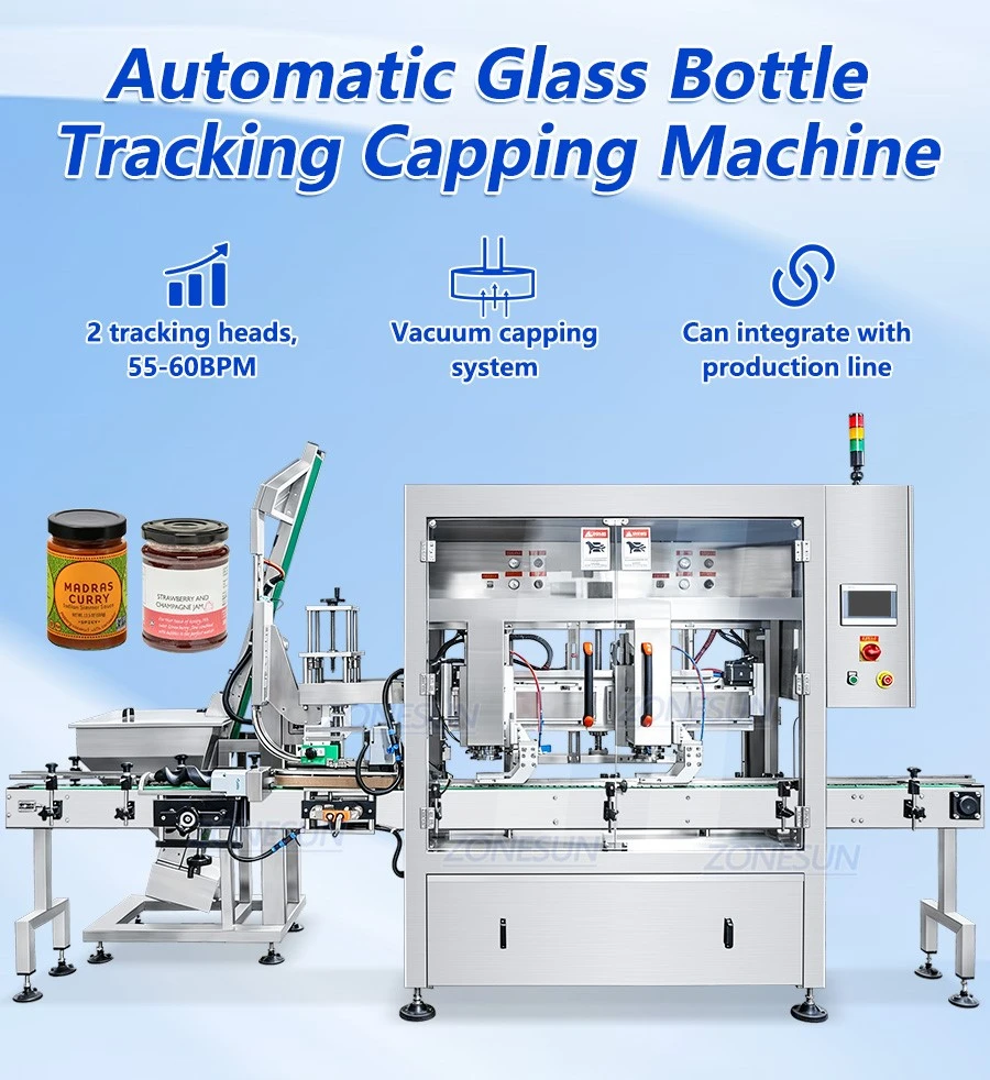 Automatic Twist Off Vacuum Capping Machine Automatic Twist Off Vacuum Capping Machine