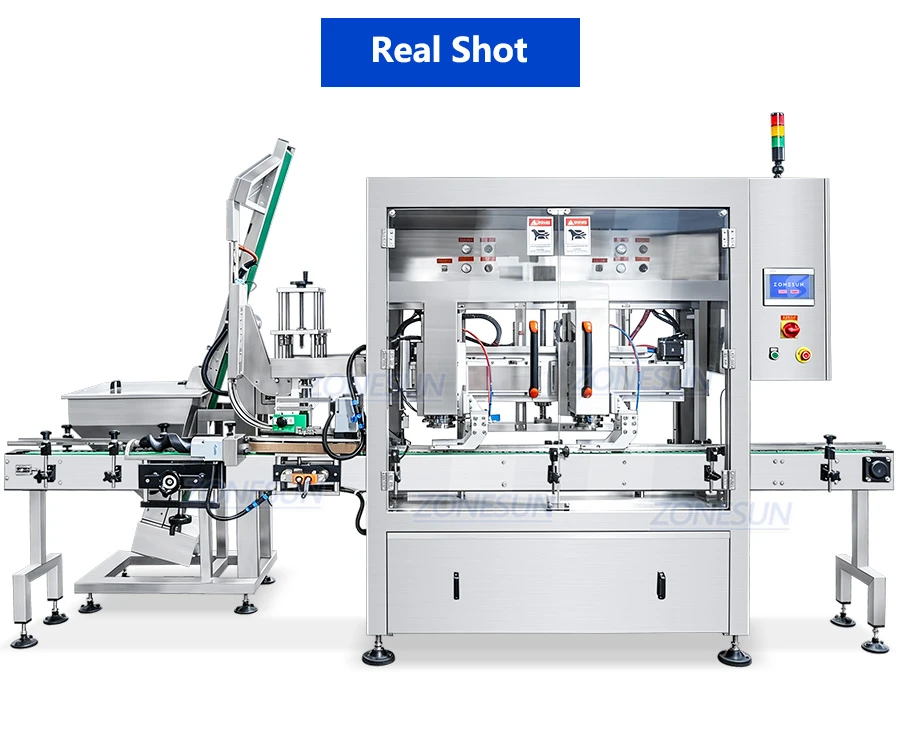 Automatic Twist Off Capping Machine For Glass Jars Automatic Twist Off Capping Machine For Glass Jars