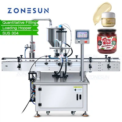 Servo Automatic Sticky Products Filling Machine