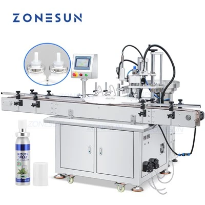 Automatic Oral Spray Filling Capping Machine