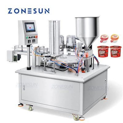 Rotary Cup Filling Sealing Machine