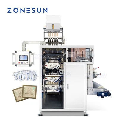 Vertical 6 Lanes Granule Packaging Machine