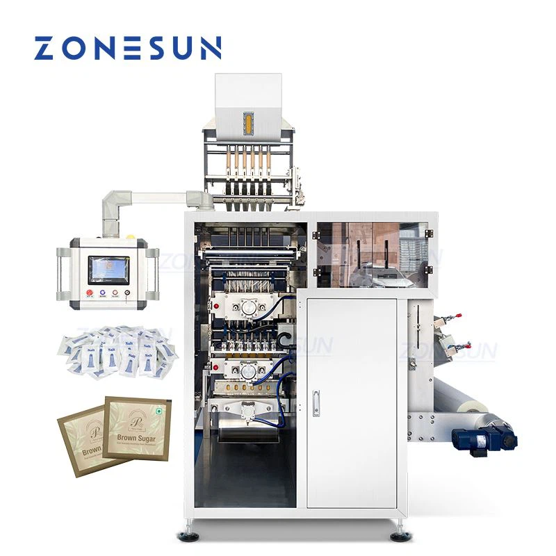 Vertical 6 Lanes Granule Packaging Machine